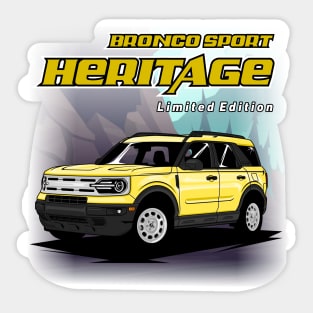 Bronco Sport Heritage Sticker